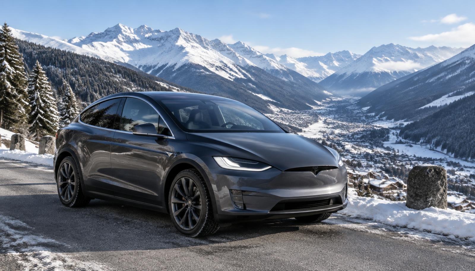 Tesla mieten Davos